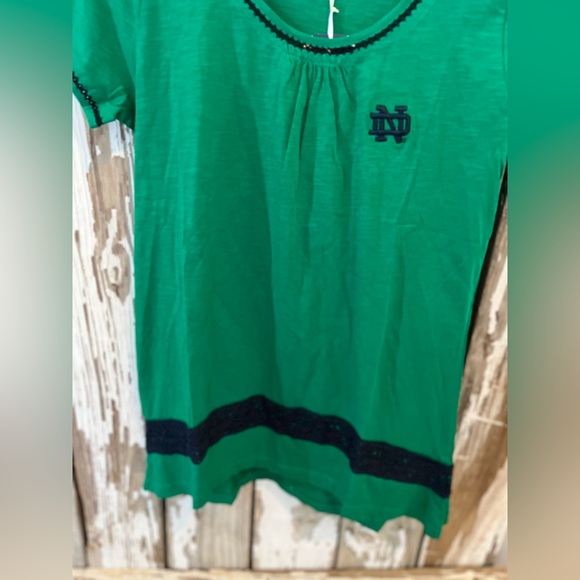 Notre Dame Womens UG APParel top/ Tunic NWT - Picture 4 of 6